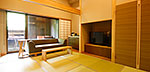Japanese-Western Room w/ open-air bath Type E